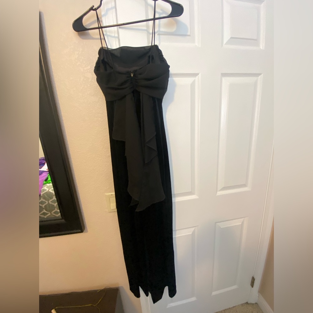 Y2K PROM DRESS with bow on back!